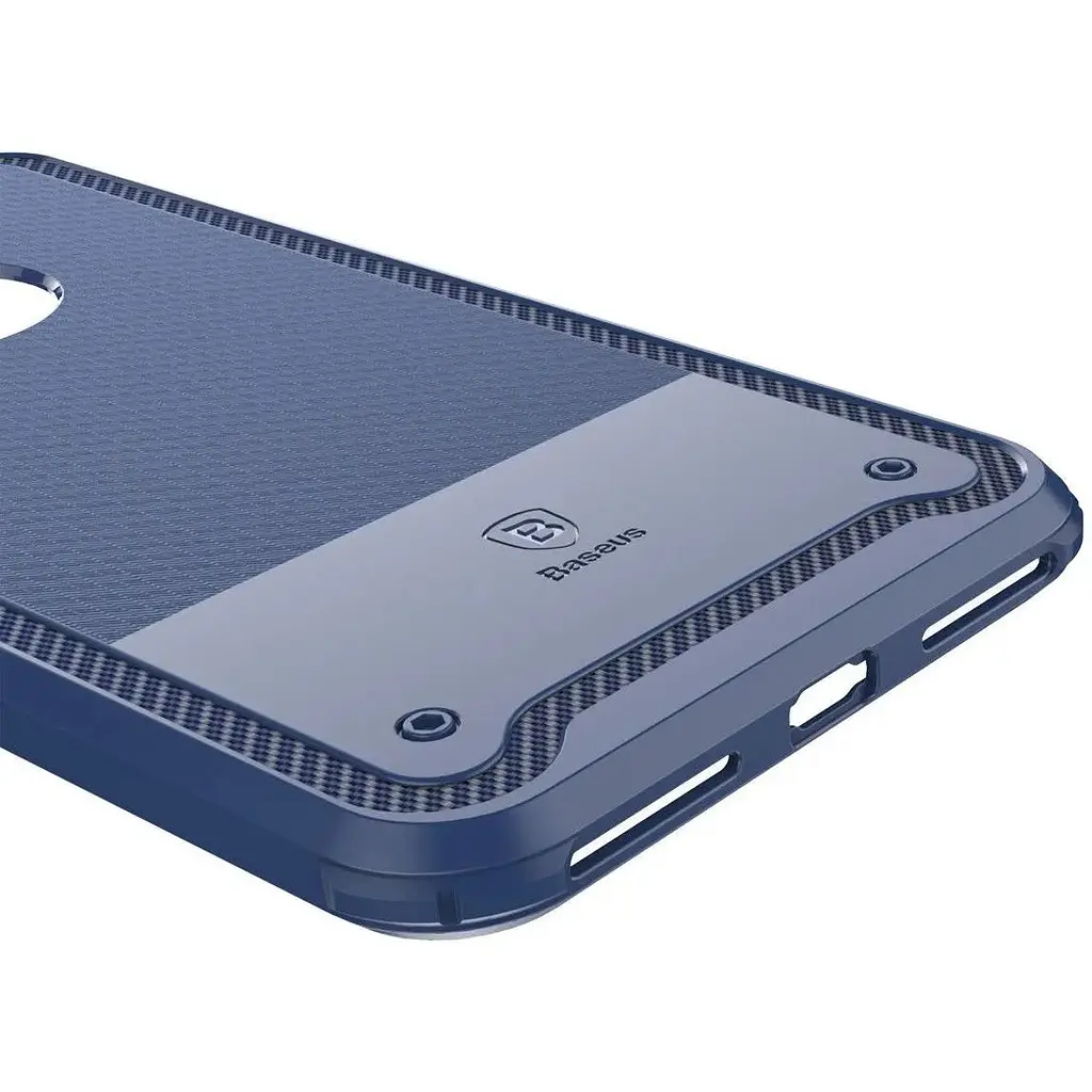 Чехол-накладка Baseus Shield Case iPhone 7 Plus Dark Blue - фото 6