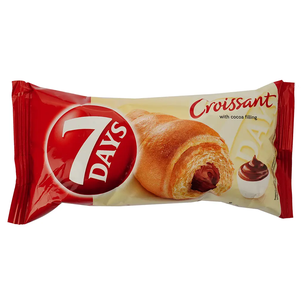 Круасан 7 Days з какао начинкою 60 г + круасан 7 Days Міді Ваніль 60 г  - фото 2