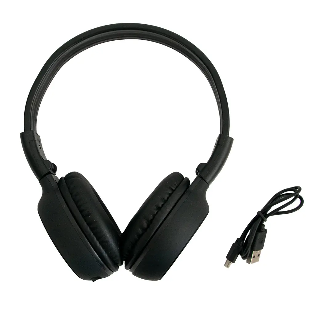 Бездротові навушники з мікрофоном "Digital wireless headphone N65BT" Чорні, накладні навушники блютуз (ST) - фото 3