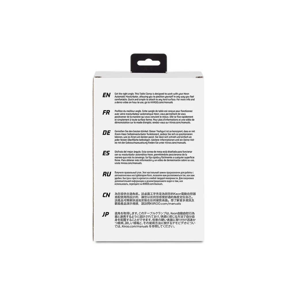 Кріплення на стіл для мастурбатора Kiiroo Keon Table Clamp, регулюється кут нахилу - фото 9