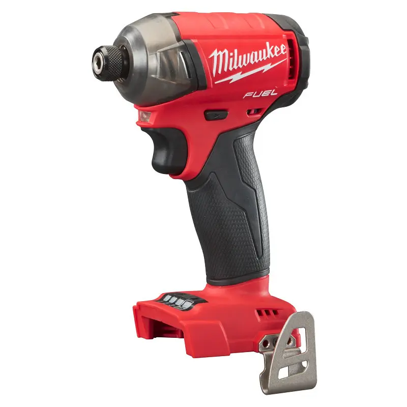 Шуруповерт ударний гідравлічний акумуляторний безщітковий MILWAUKEE, M18 FQID-0X, 50Нм (HDкейс) - фото 8