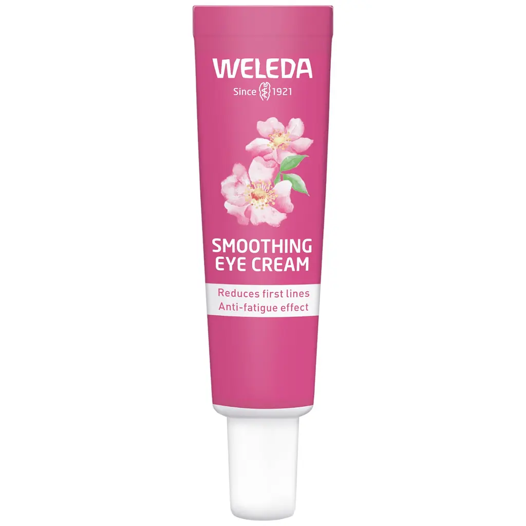 Крем для кожи вокруг глаз Weleda Smoothing Eye Cream с дикой розой и белым чаем 12 мл - фото 2