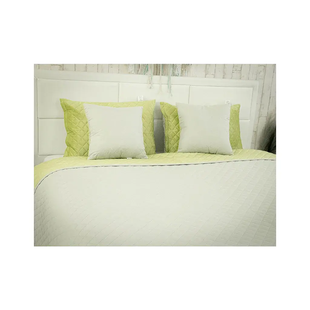 Покривало Руно Olive Green ромб велюр 220х240 (330.55_Olive Green ромб) - фото 8
