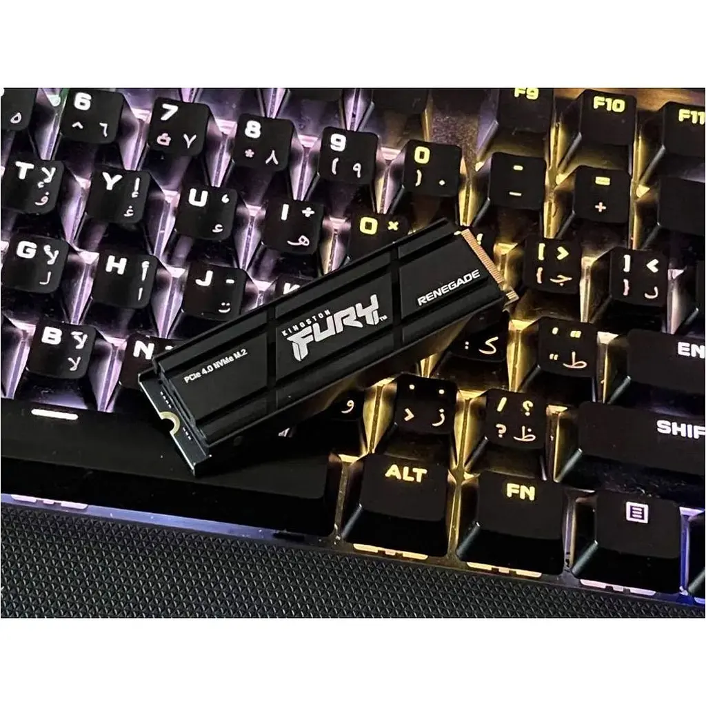 SSD накопитель Kingston FURY Renegade 4TB with Heatsink (SFYRDK/4000G) [127063] - фото 7