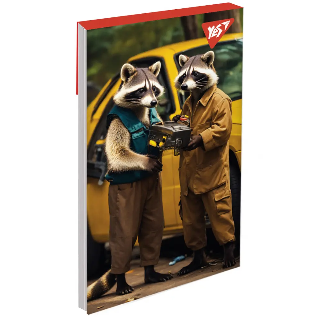 Блокнот Yes Creative animals А7 48 аркушів клітинка 1 шт. в асортименті (151986) - фото 2
