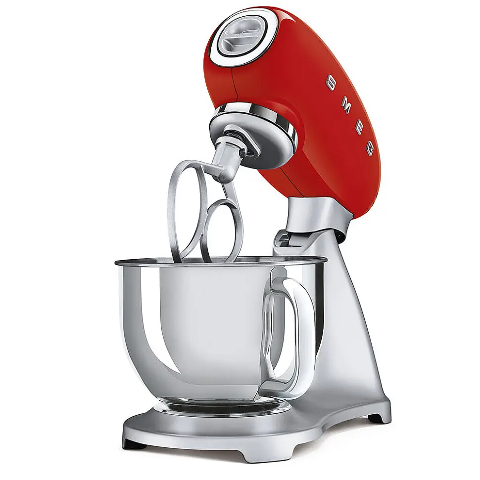 Міксер планетарний Smeg (SMF02RDEU) Retro Style 50's - червоний - фото 2