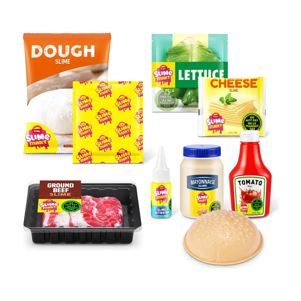 Игровой набор Slime Mart Shopping Basket Бургер (15905A) - фото 3
