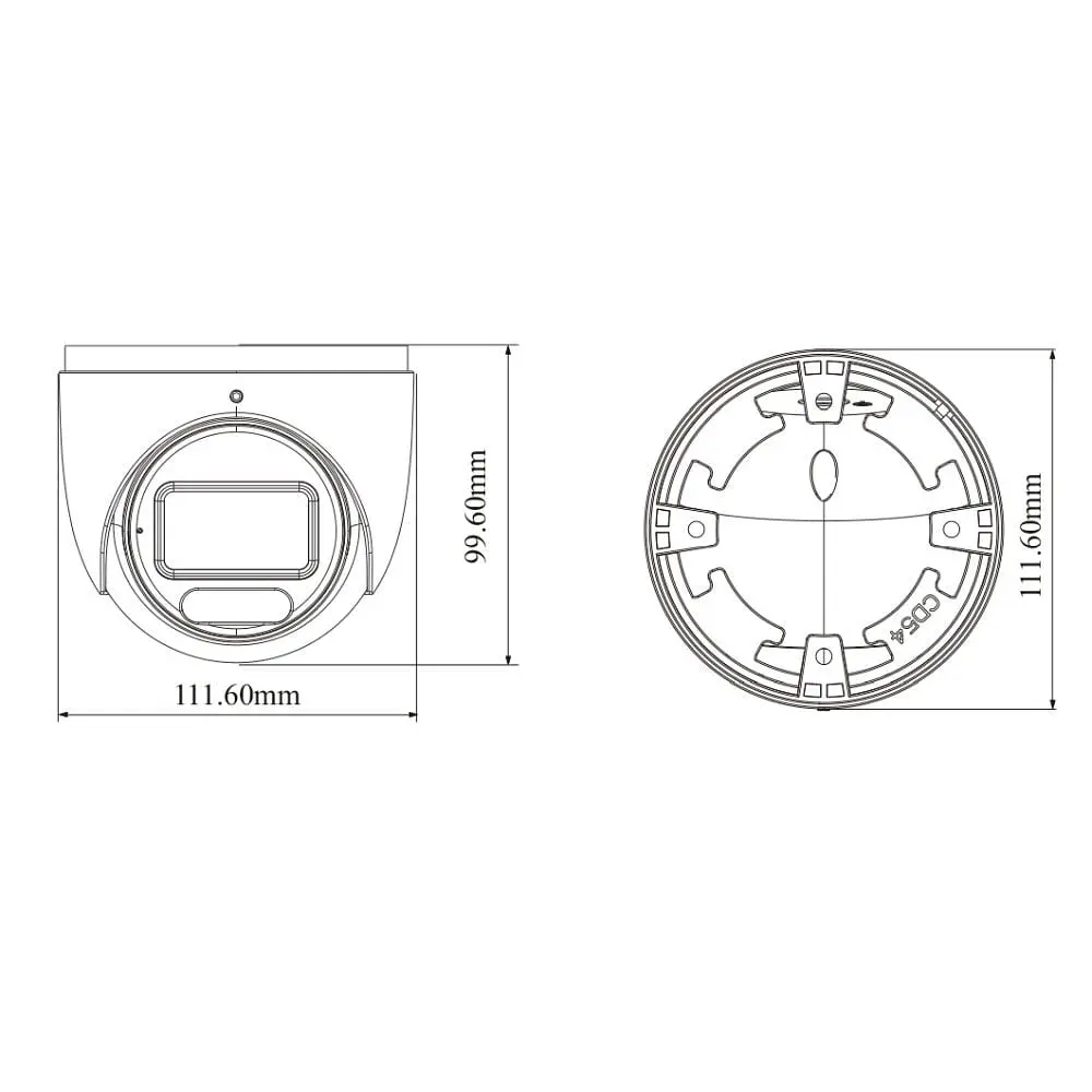 IP-відеокамера 6Mp TVT TD-9565S4-C (D/AZ/PE/AW3) f=2.8-12mm, ІЧ+LED-підсвічування, з мікрофоном (77-00364) - фото 2