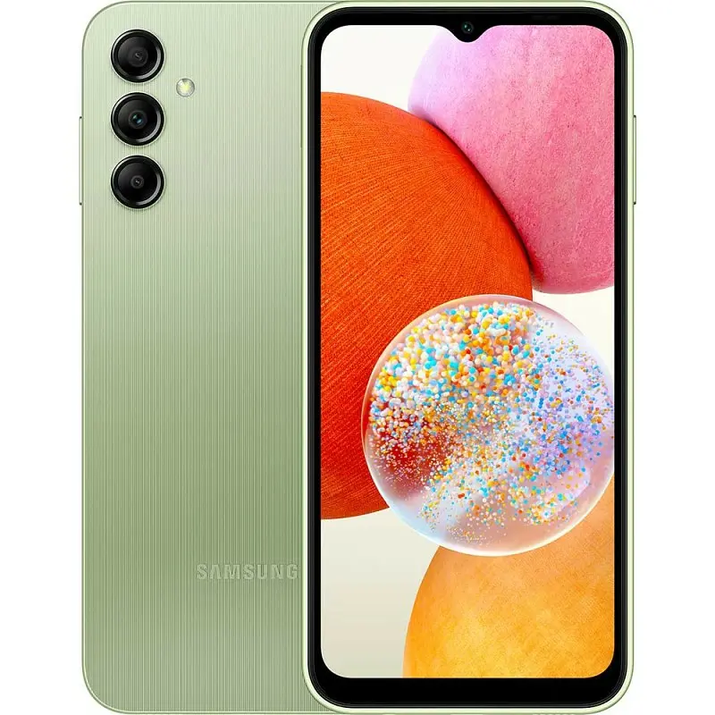 Смартфон Samsung Galaxy A14 4/128Gb Light Green (SM-A145R/DSN)