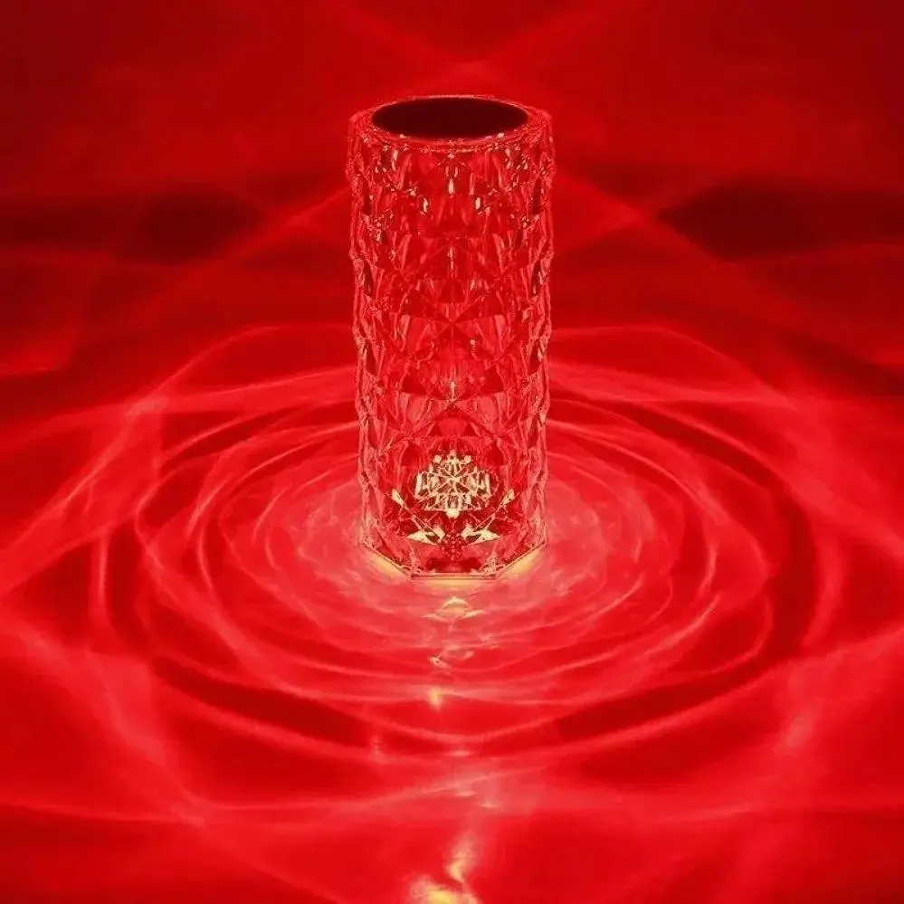 Ночная лампа XPRO Diamond Table Lamp Crystal Rose RGB Кристалл Роза с пультом (42788-Crystal Rose_158) - фото 11