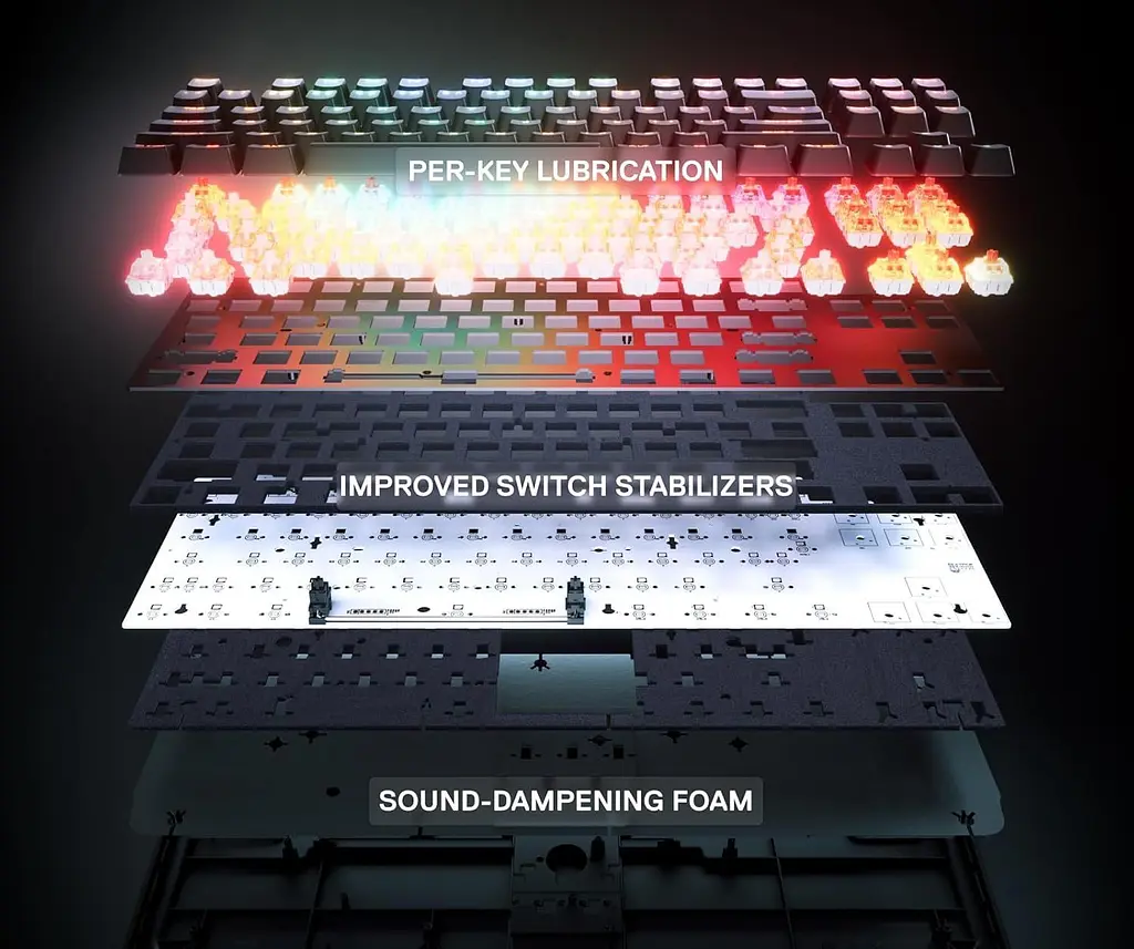 Клавіатура SteelSeries Apex Pro Mini Gen 3 UK [64914] [152282] - фото 6