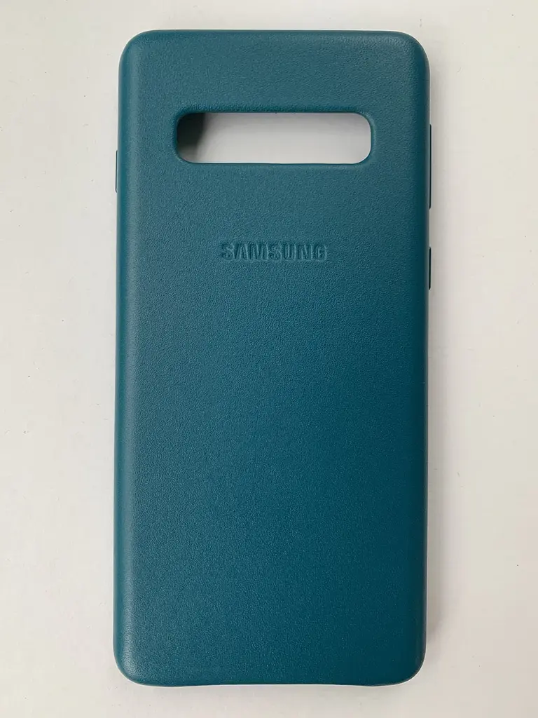 Чохол шкіряний протиударний Leather Cover EF-VG973LGEGRU для Samsung Galaxy S10 (6.1") Green - фото 5