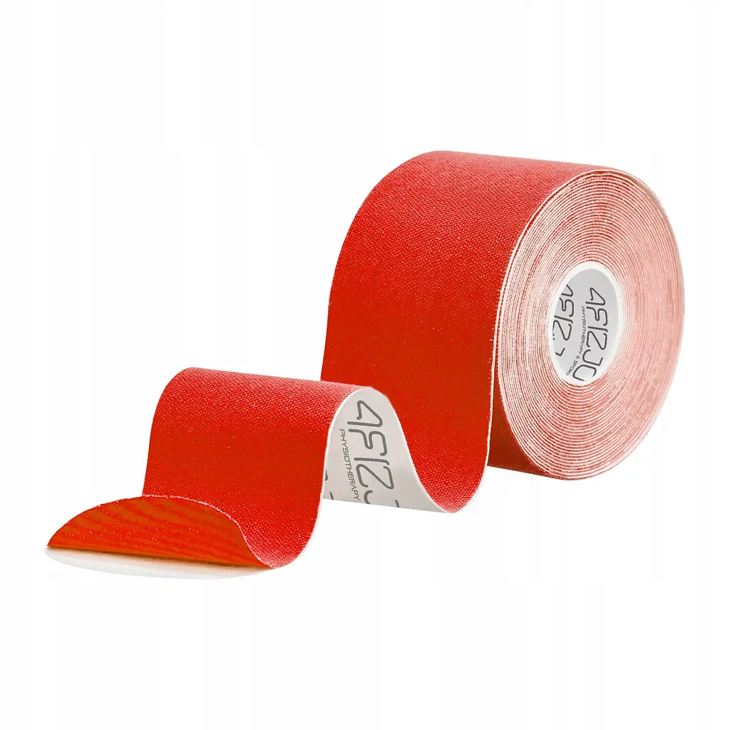 Стрічка кінезіологічна (кінезіо тейп) 4FIZJO 5 см x 5 м 4FJ0541 Red (P-5907739318800) - фото 5