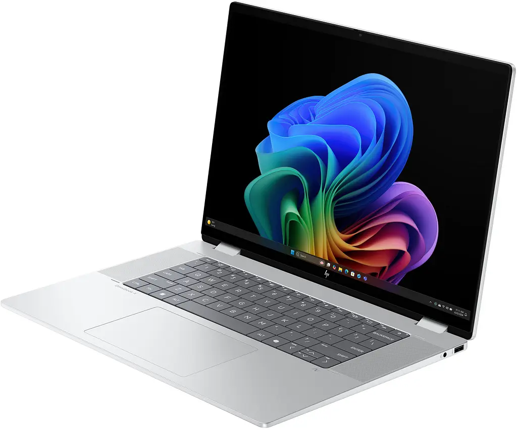 Ноутбук HP OmniBook X Flip x360 16-as0007ua 16" WUXGA IPS Touch Intel U5-226V 16GB F512GB UMA Win11 сріблястий - фото 4