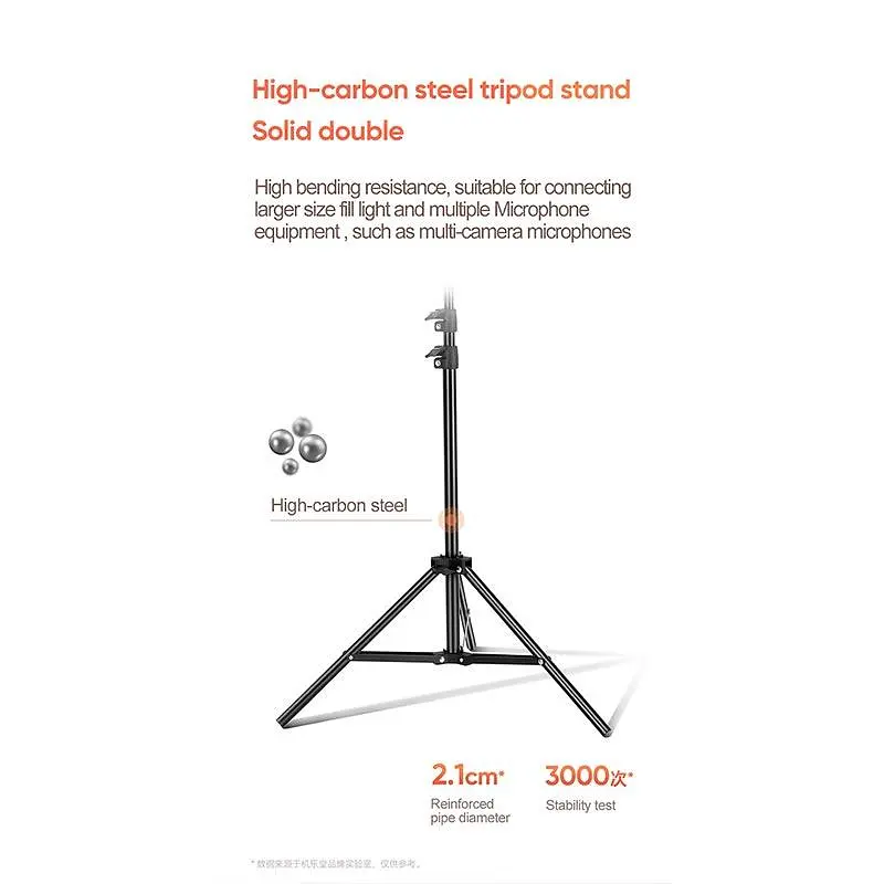 Тримач трипод Joyroom з лампою кільцевою 12" JR-ZS228 AKL03 Fill light live holder - фото 3