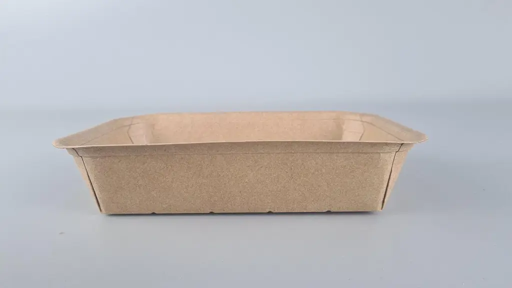 Лоток з харчового картону, 700 мл, 220x150x45 мм, KRAFT, 25 штук, для готових страв, снеків, випічки та доставки - фото 3