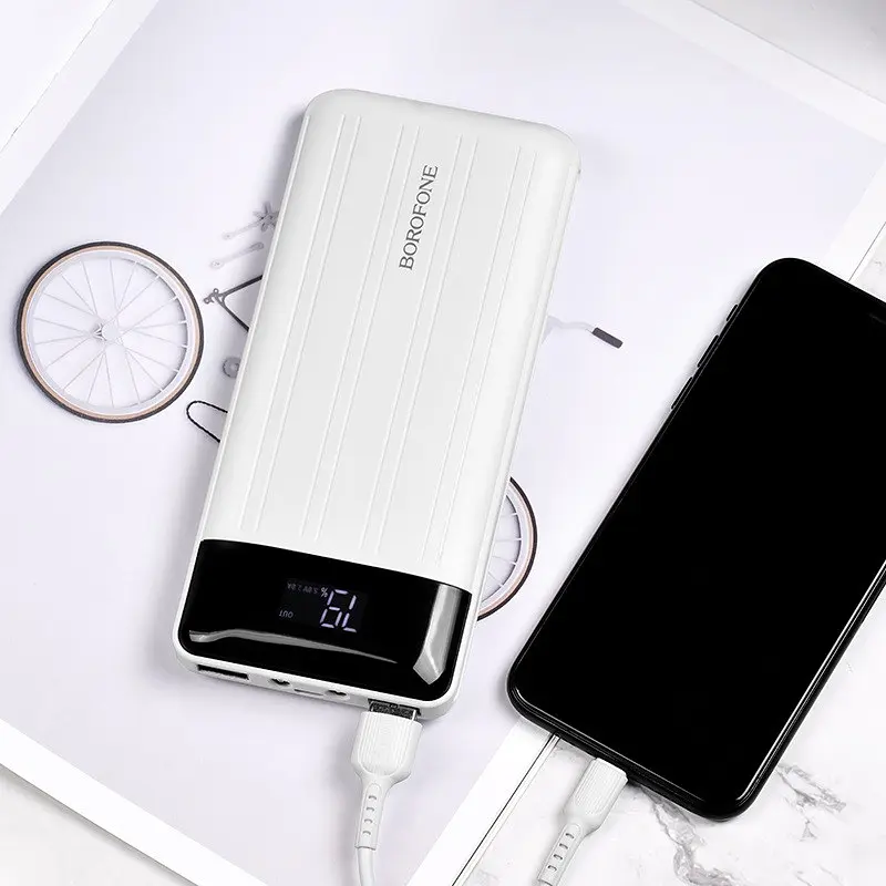Внешний аккумулятор 20000 mAh Borofone BT21A 2xUSB 2A - фото 4