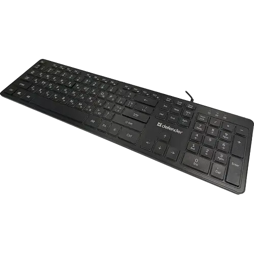 Клавіатура Defender Balance LQ UA RGB Black (450790) - фото 2