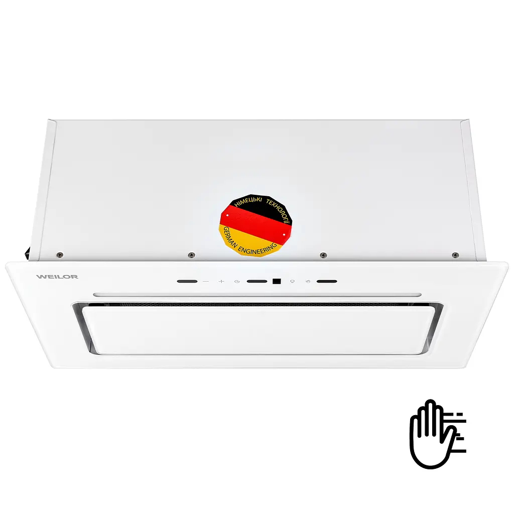 Витяжка вбудована WEILOR LUMINA WBG 66 WHITE