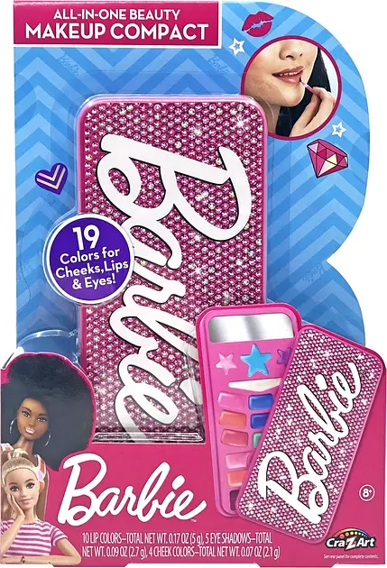 Набір дитячої косметики Barbie All in One Beauty Makeup Compact Cra-Z-Art det0017637 - фото 7