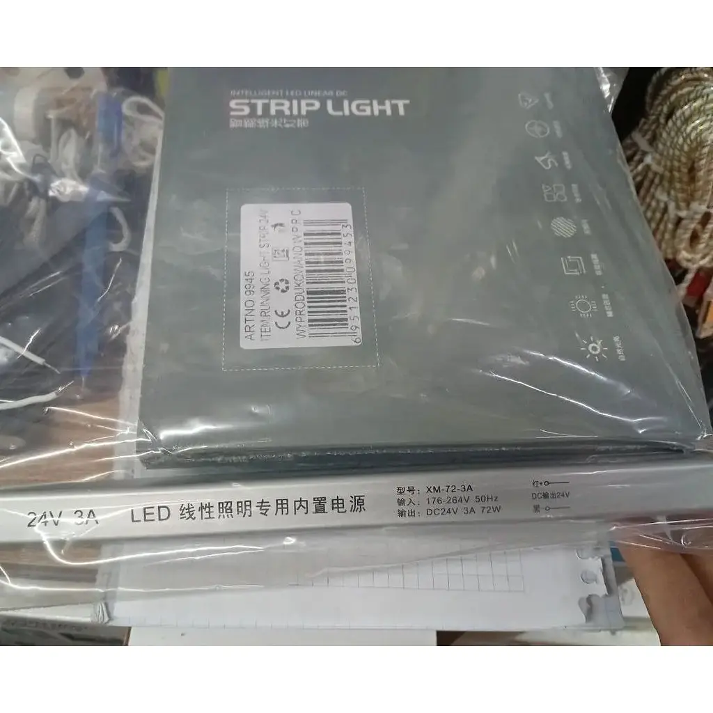 Светодиодная лента Intelligent Led Linear DC Strip Light XM-72-3A гибкая с пультом 24V 3A 72W 10 м - фото 5