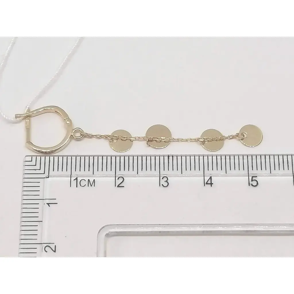 Золотые серьги Favoritum. 210533_1 - фото 4