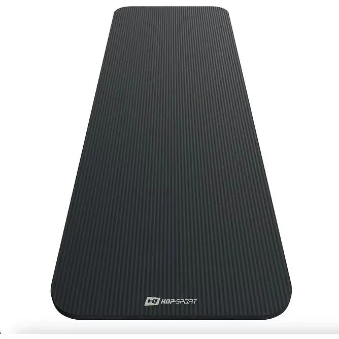 Коврик для йоги Hop-Sport HS-NB020GM NBR 2см черный - фото 9