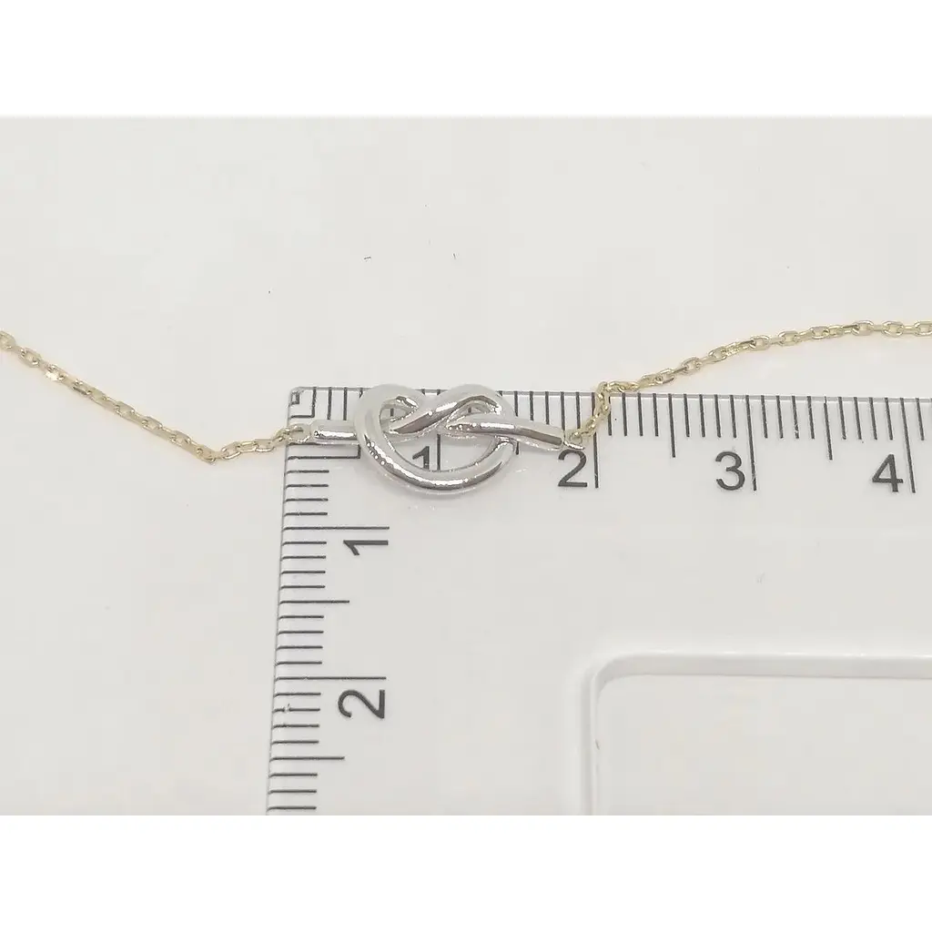 Золотий браслет Столична Ювелірна Фабрика Узелок. 324109 17 - фото 4