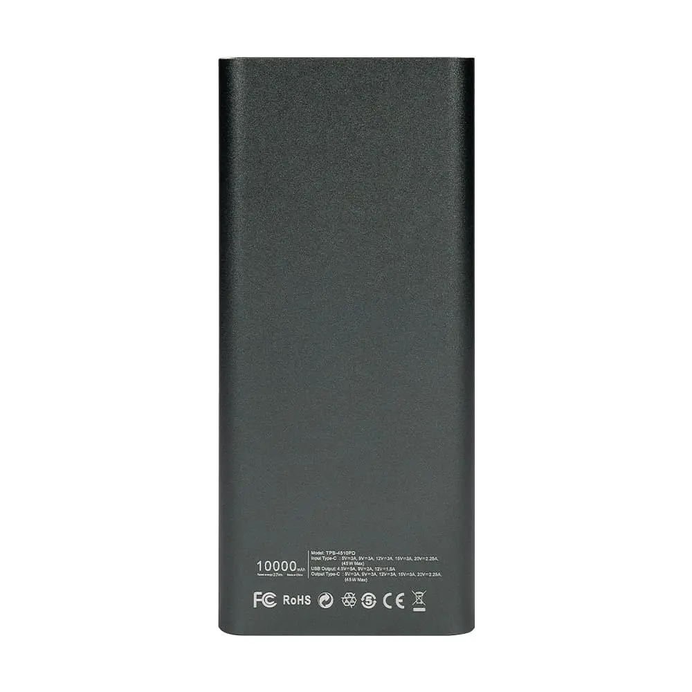 Повербанк 10000mAh Power Bank Trinix TPB-4510PD Grey 45W (43-00073) - фото 4