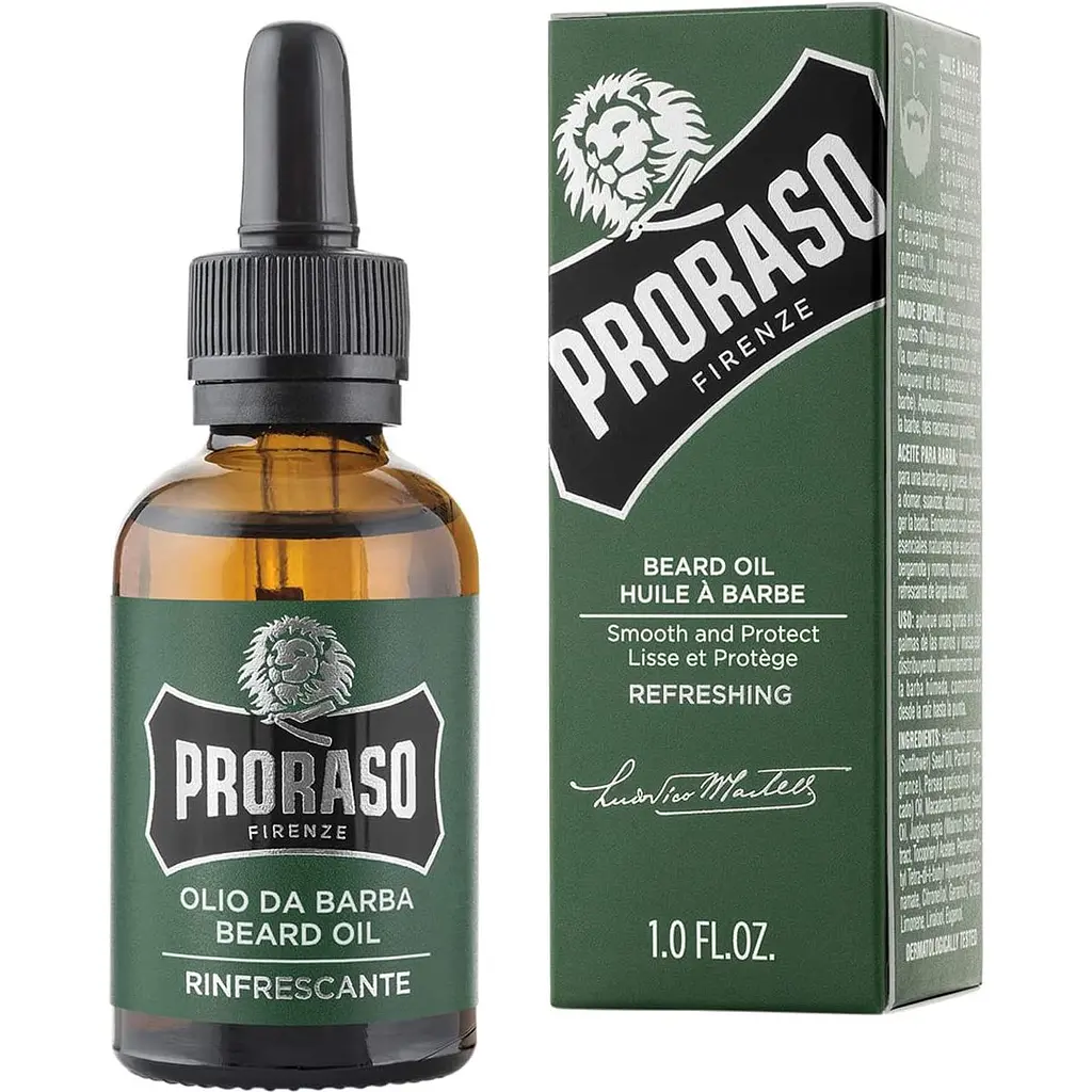 Подарунковий набір для догляду за бородою Proraso Refresh в металевій коробці - фото 3