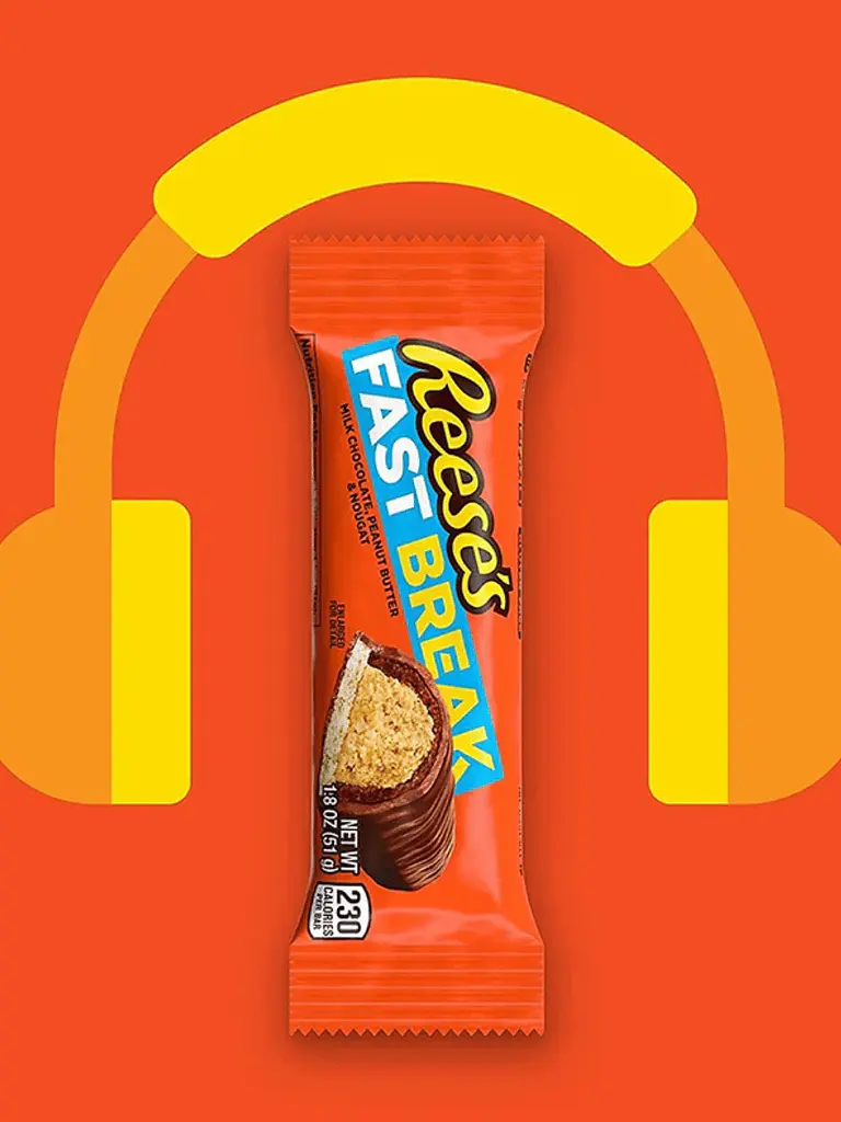 Шоколадний батончик Reese's Fast Break with Peanut Butter & Nougat Single Bar 51 г - фото 2