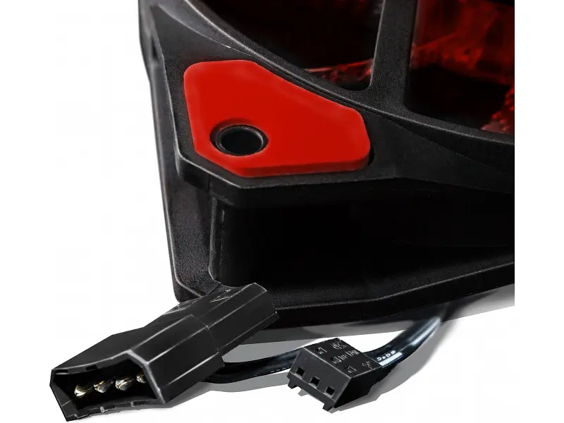 Вентилятор для корпусу Frime Iris LED Fan 33LED Red (FLF-HB120R33) - фото 2