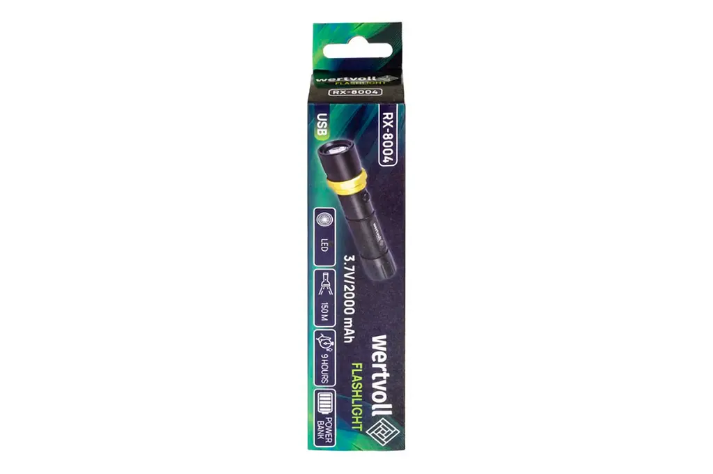 Ліхтар ручний Vertvoll 1LED x 5Вт Li-ion (RX-8004) - фото 5
