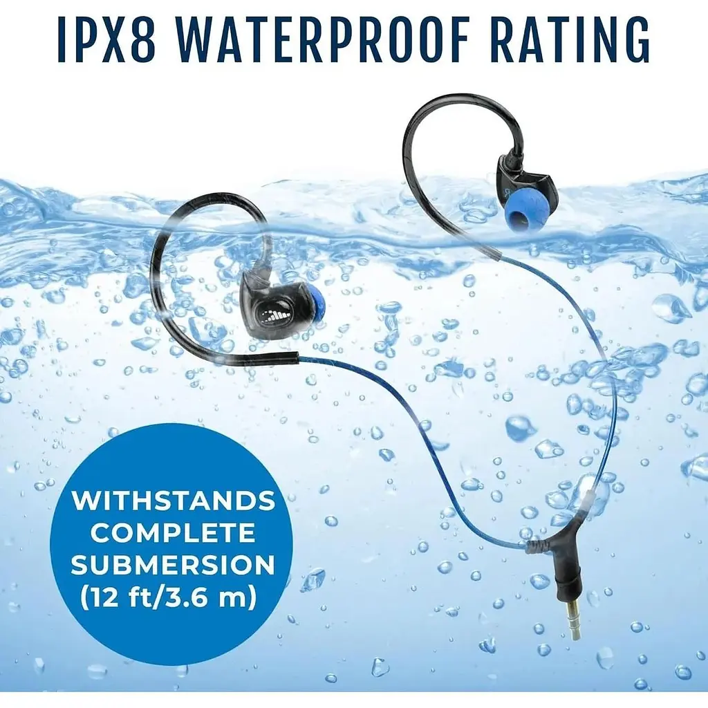 Бездротові водонепроникні навушники H2O Audio SURGE SX10 IPX8 - фото 3