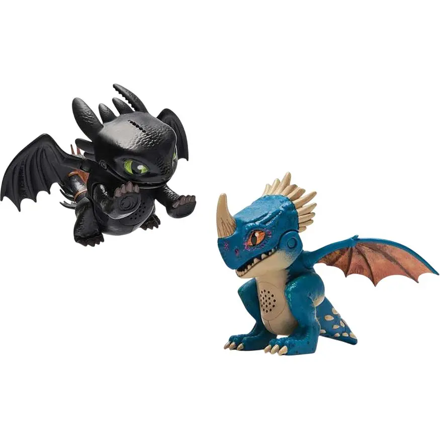 Интерактивный дракон Dragons Как приручить дракона Беззубик 10 см черный (SM66676/6074239) - фото 8