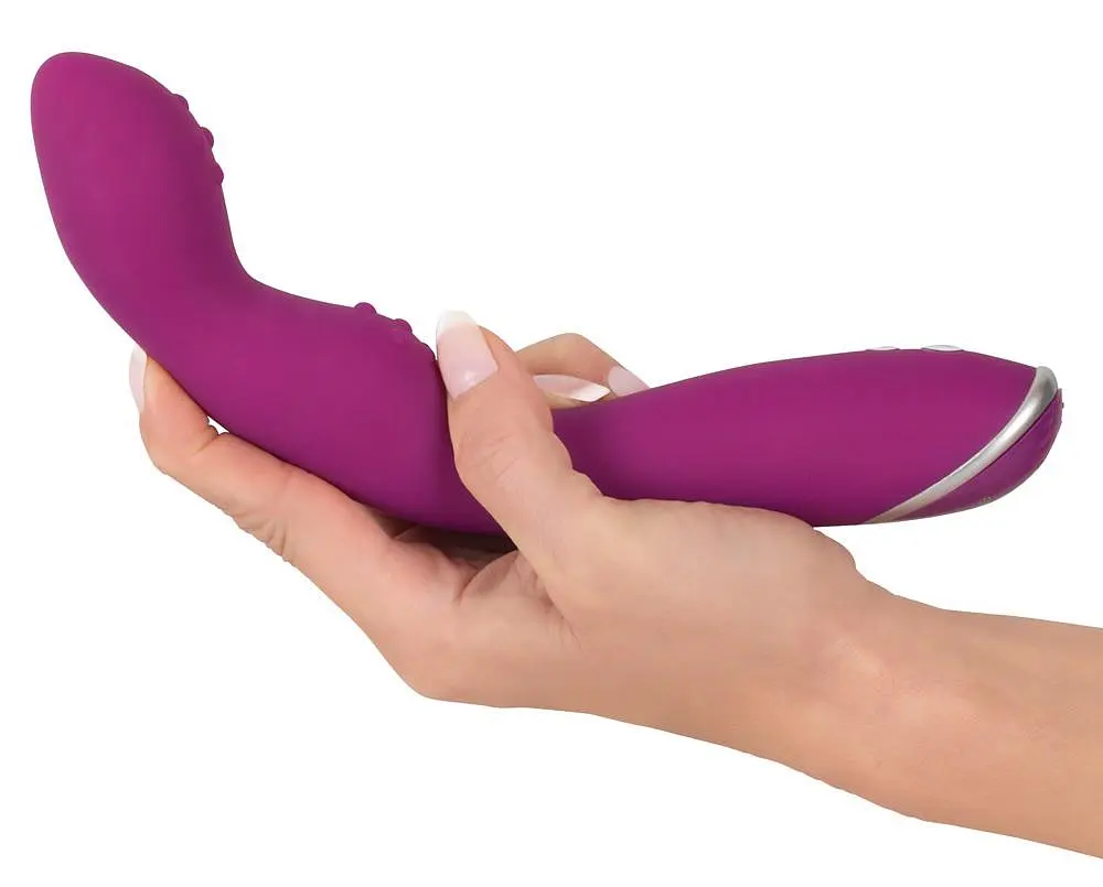 Вібратор Sweet Smile AG-Spot Vibrator 23.5 см малиновий - фото 2