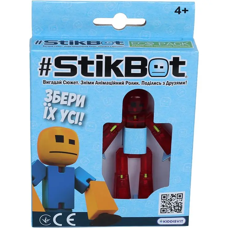 Фігурка для анімаційної творчості Stikbot Червоний (TST616-23UAKDR) - фото 4
