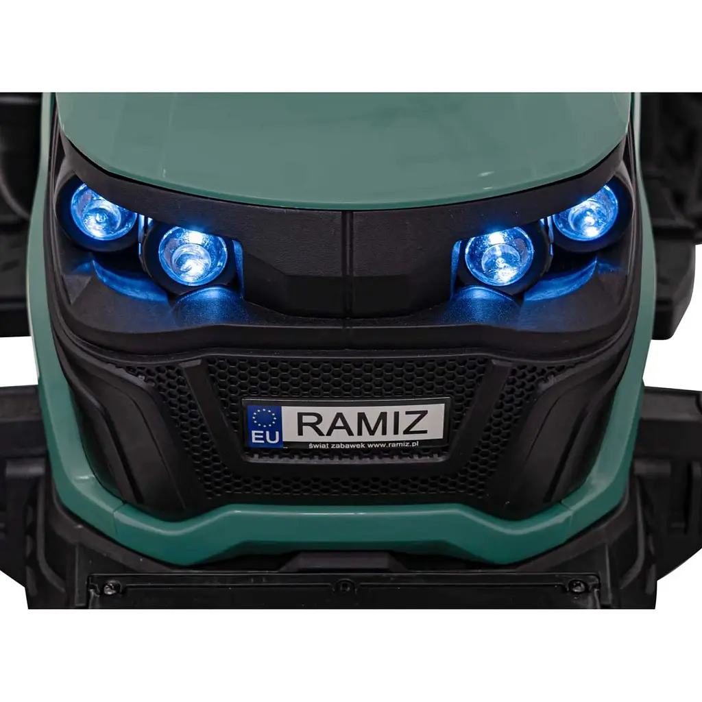 Детский электромобиль-трактор Ramiz GROW 1804 Dark Green 24 В, Dark green (PA.HC-306.C-ZIE) - фото 3