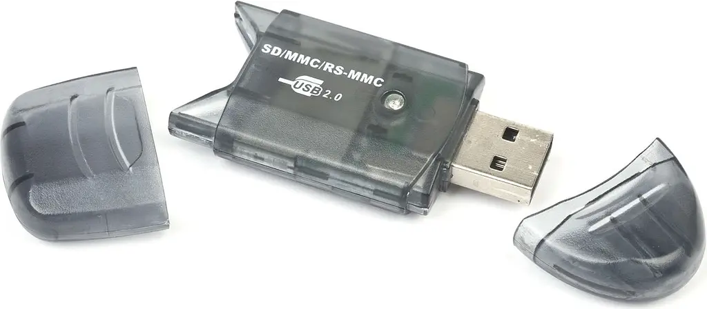 Картридер зовнішній Gembird FD2-SD-1 USB 2.0 (SD/MMC/RS-MMC) - фото 2
