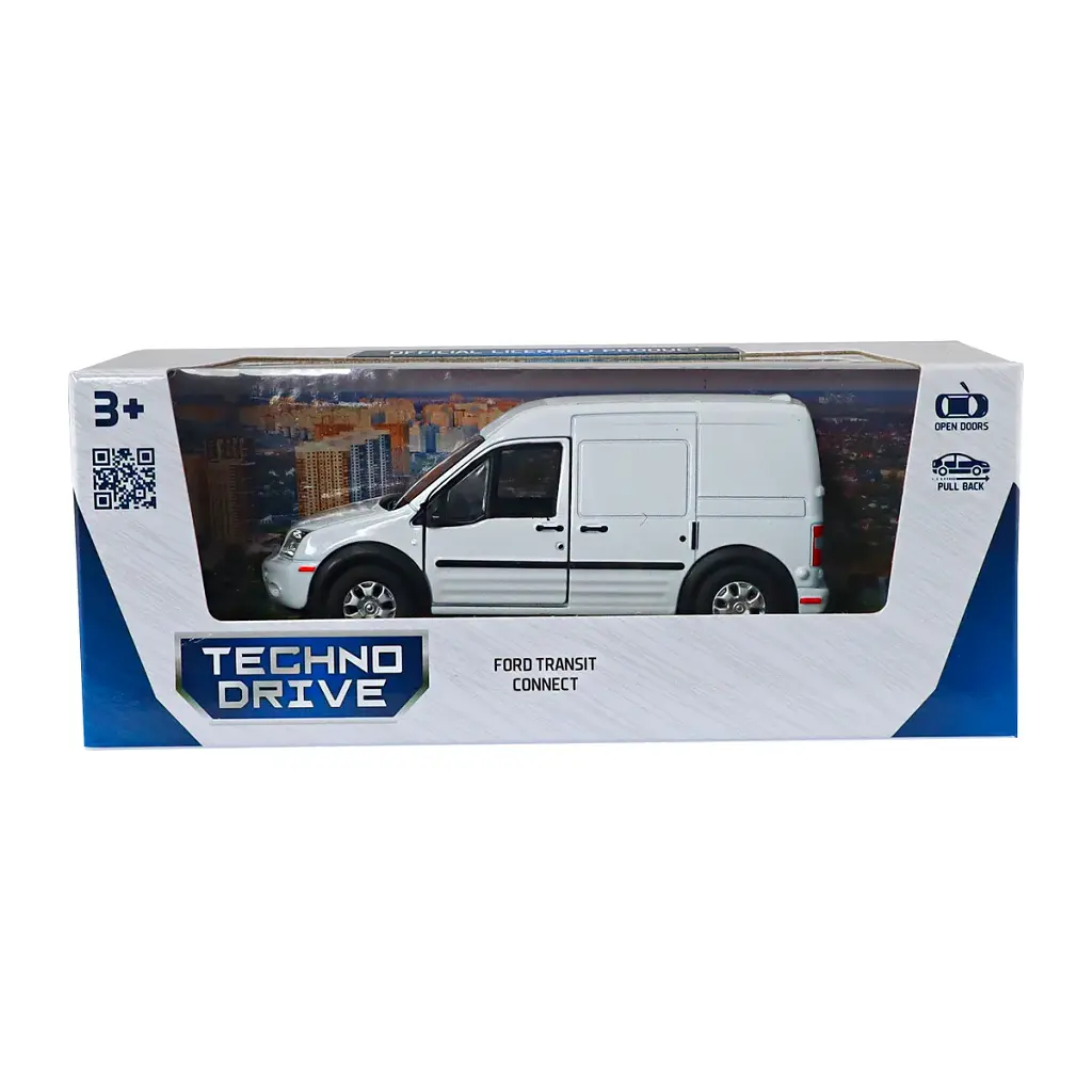 Автомодель - Ford Transit Connect (білий) - фото 5