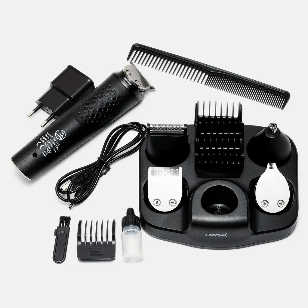 Професійна машинка для стриження Gemei GM 592 10 в 1 - фото 10