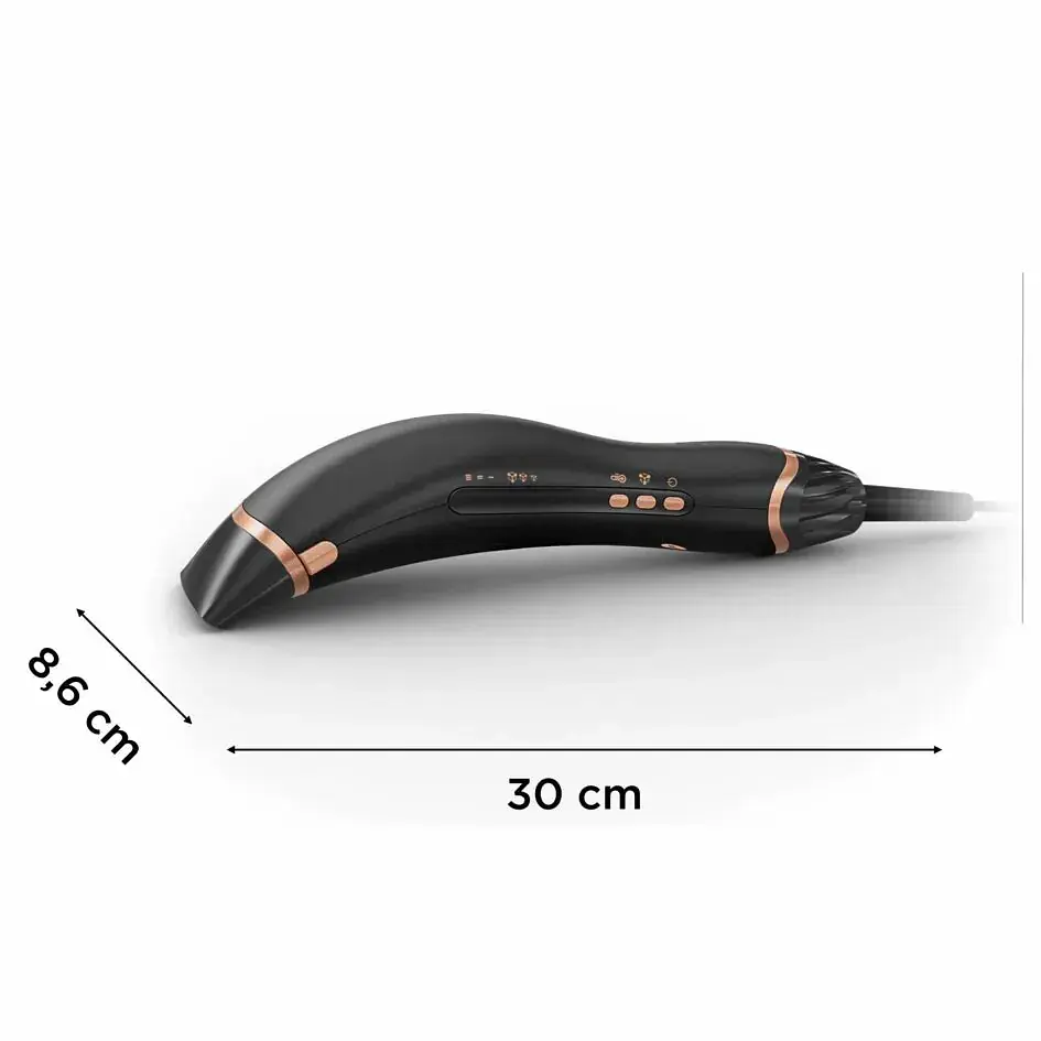 Фен Ultimate Experience Air Motion, 1300Вт, 3 режима, насадка-гребешок, кейс для хранения ROWENTA teh0017637 - фото 5