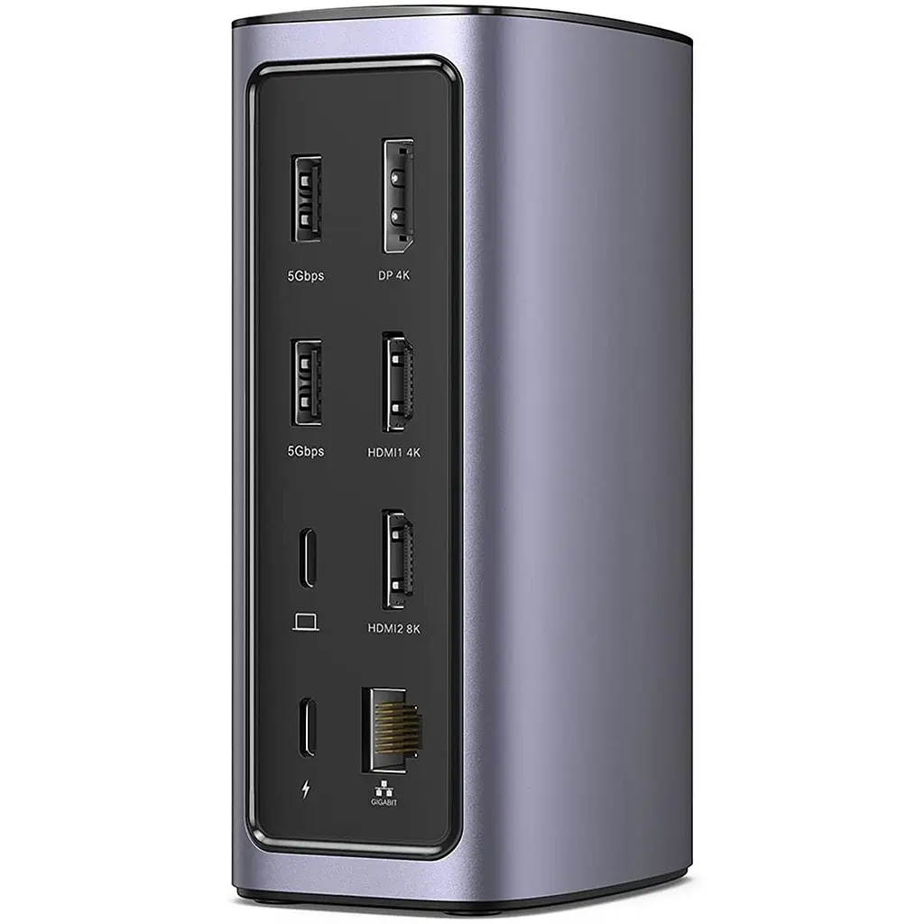 Док-станція Ugreen CM555 Usb-C Multifunction Docking Station Pro 90325 з Type-C роз'ємом і хабом на 13 портів - фото 2