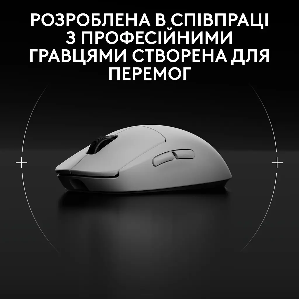 Миша бездротова Logitech G Pro 2 Lightspeed White (910-007302) - фото 8