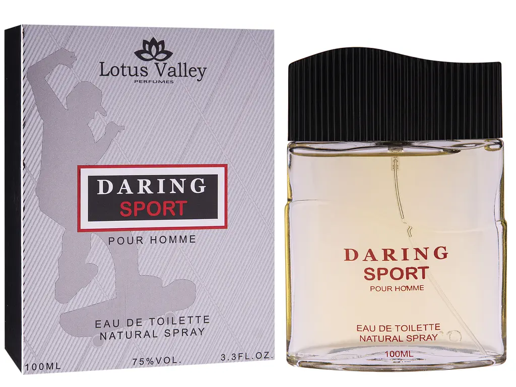 Туалетна вода для чоловіків Lotus Valley Daring Sport 100мл (MM32007) - фото 2