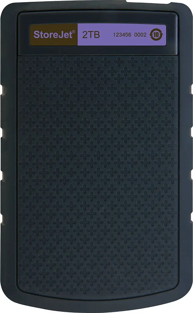 Зовнішній жорсткий диск 2TB Transcend StoreJet 25H3P 2.5" USB 3.0 (TS2TSJ25H3P) - фото 2