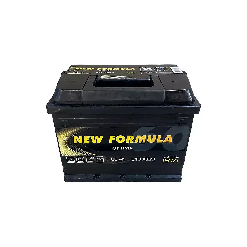 Акумулятор автомобільний NEW FORMULA Optima 60Ah Ев (-/+) (510EN) (5601104251) - фото 2
