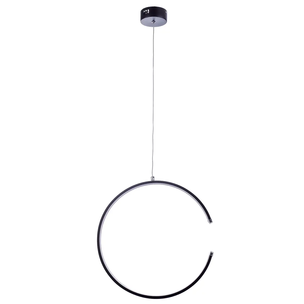 Світильник стельовий Brille підвісний світлодіодний сучасний BL-552S/22W WW BK - фото 3