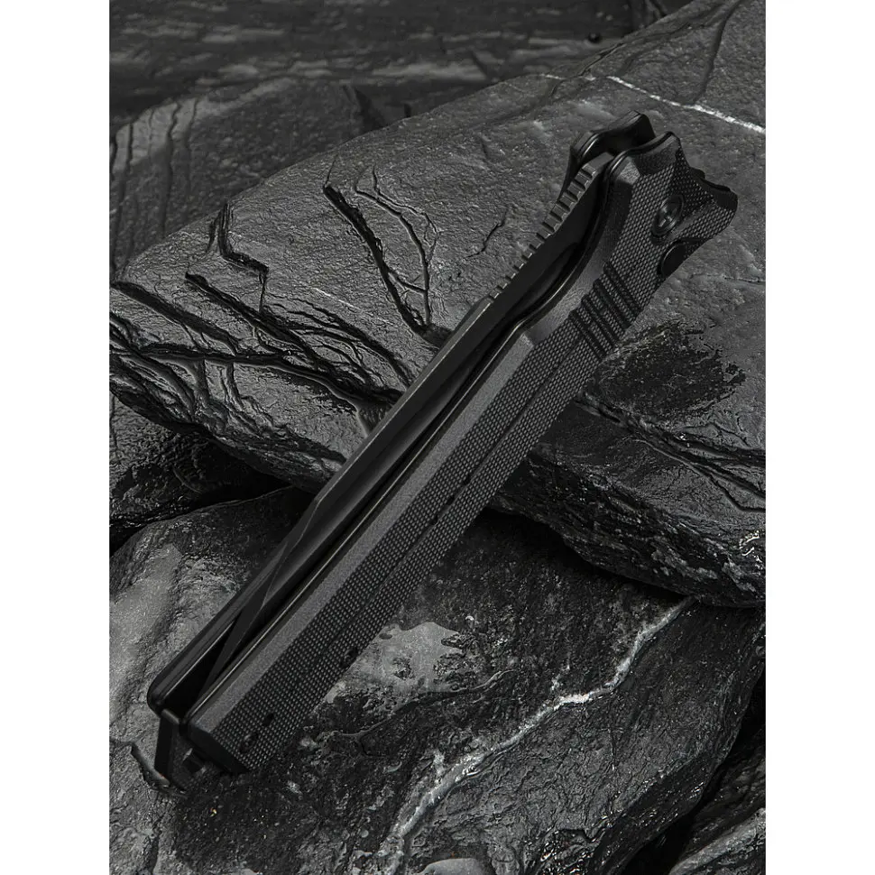 Ніж складаний туристичний Civivi Neurohaptic, (9.5 см) Nitro-V / G10 чорний - фото 15