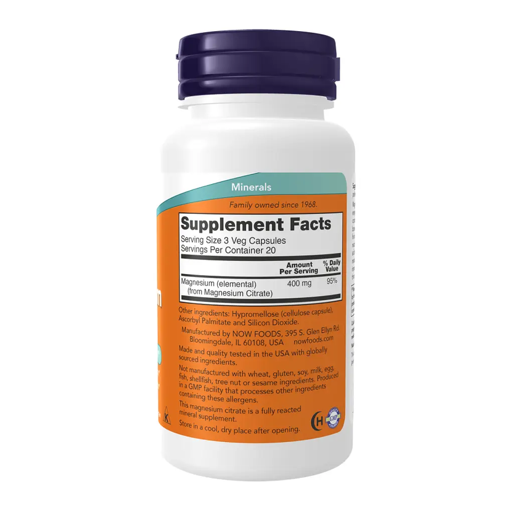 Вітаміни Magnesium Citrate - 60 vcaps - фото 2